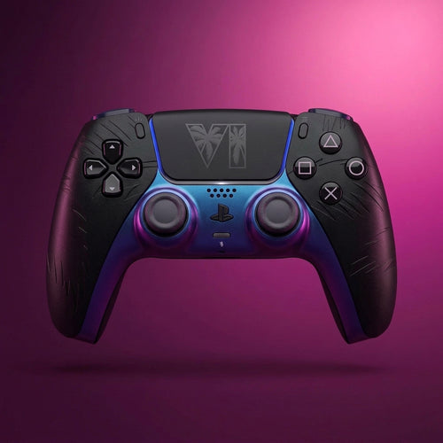 Manette sans fil DualSense® - Édition limitée Grand Theft Auto VI Black - pour PS5, PC, Mac et mobile