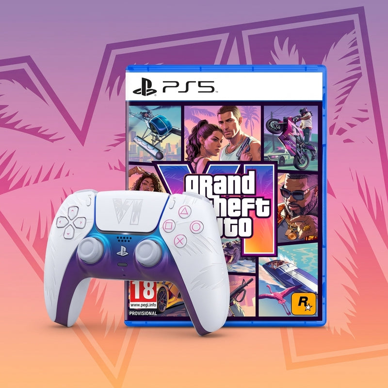 Pack Grand Theft Auto VI + Manette DualSense Blanche