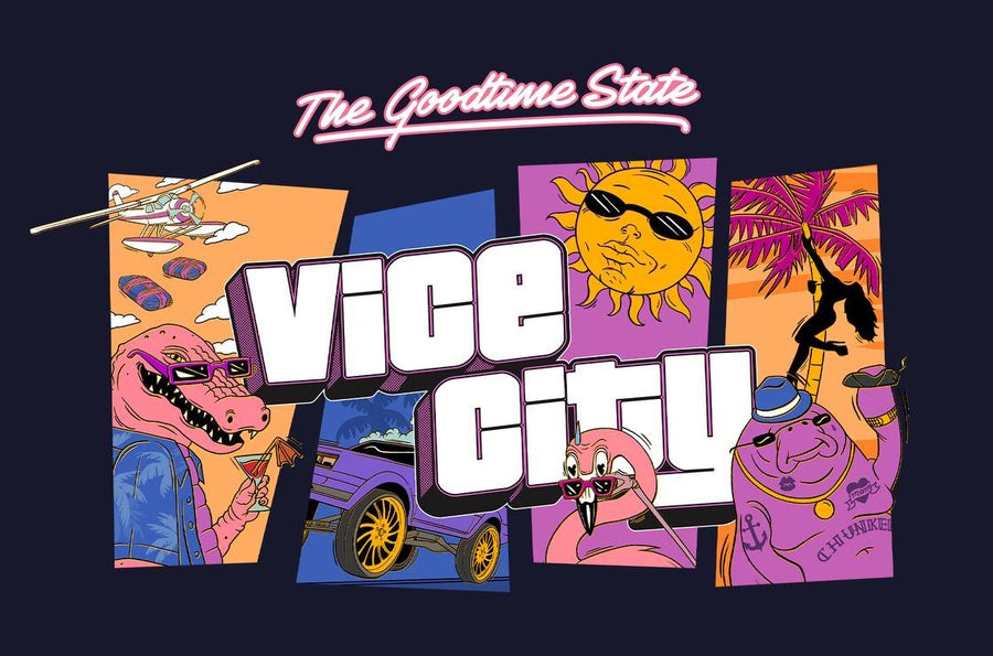 Grand Theft Auto VI : The Goodtime State – Vice City Collection